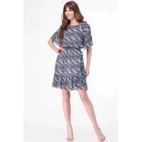 Платье Lady Three Stars 1945 сине-серый