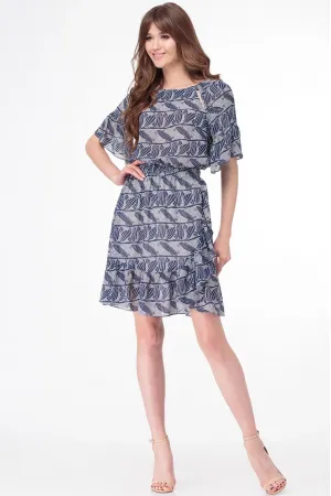 Платье Lady Three Stars 1945 сине-серый