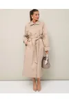 Плащ Pur Pur 11-413 Светло-бежевый Плащ Pur Pur 11-413 Светло-бежевый