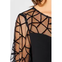 Платье Eva Grant 7279С черный