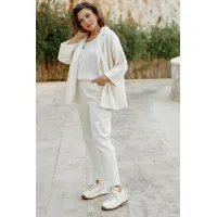 Пиджак Vittoria Queen 27923ж экрю