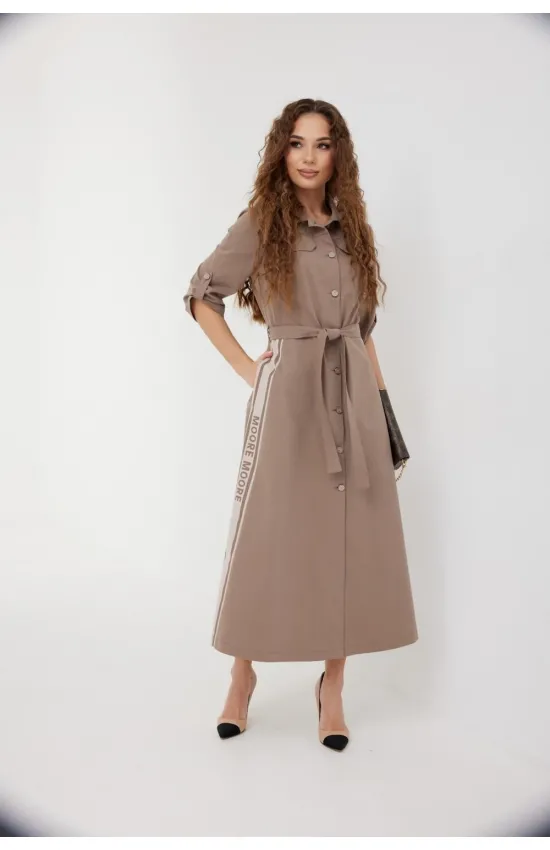 Платье Vesnaletto 4384 коричневый