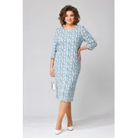 Платье Орхидея Люкс 1500 Голубой