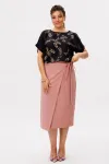 Юбка Anelli 1858 пыльная роза