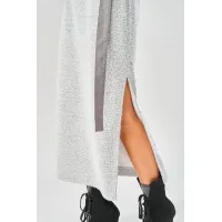 Платье Laikony 573 серый диагональ