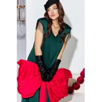 Платье Vittoria Queen 27663 изумрудный