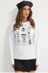Кофта Люше 4156 белый