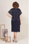 Платье Mira Fashion 5258-4 темно-синий
