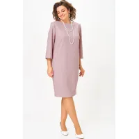 Платье Axxa 55232 пудра