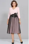 Платье Mira Fashion 5316 пудра