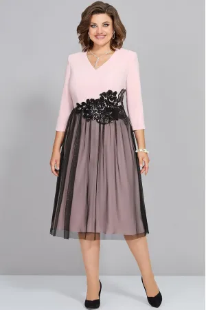 Платье Mira Fashion 5316 пудра