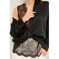 Блузка Pur Pur 11-443 Черный