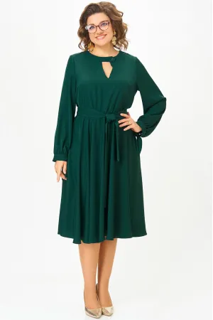 Платье Swallow 891 Темный изумруд