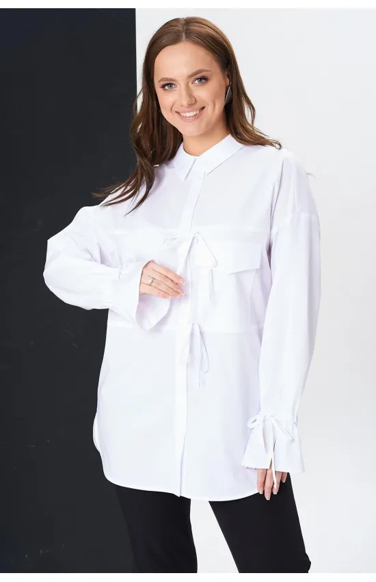 Блузка Modema 563-1 белый