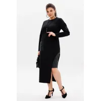 Платье Anelli 60 черное искушение