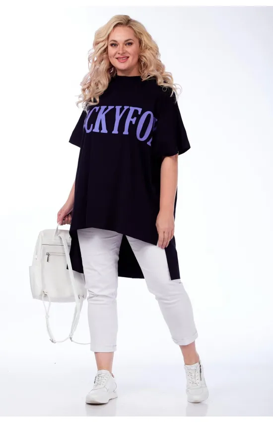 Туники Lucky Fox 8821 темно-синий