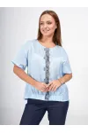 Блузка Condra Deluxe 16265 голубой