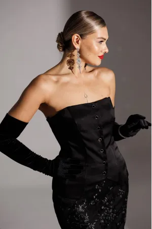 Блузка Мода-Юрс 25-2945 черный