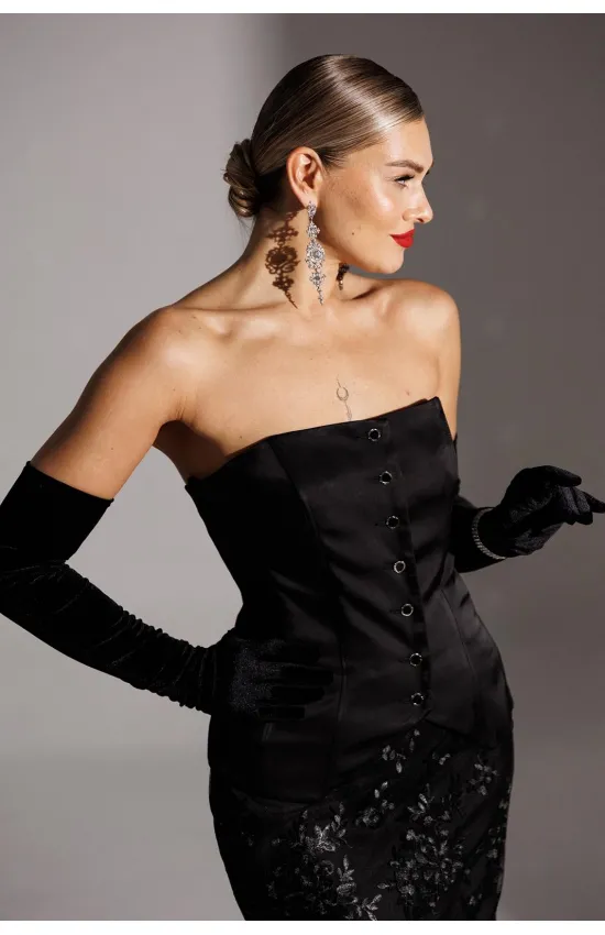 Блузка Мода-Юрс 25-2945 черный