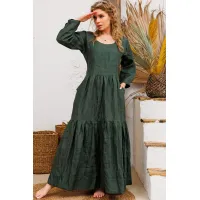 Платье Амулет 9922 изумруд 170