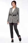 Пиджак Matini М4.1359/1 серый+клетка