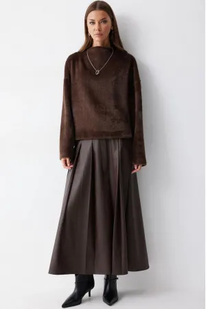 Кофта Люше 4233 коричневый