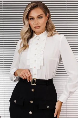 Блузка Мода-Юрс 2830bl молочный