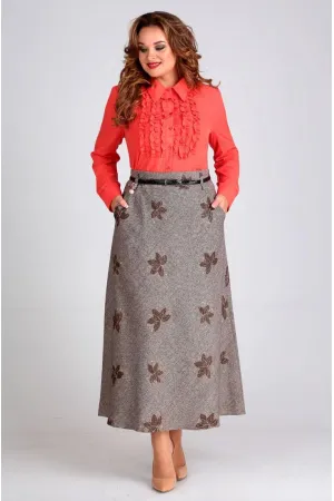 Юбка Таир-Гранд 6012 кофе