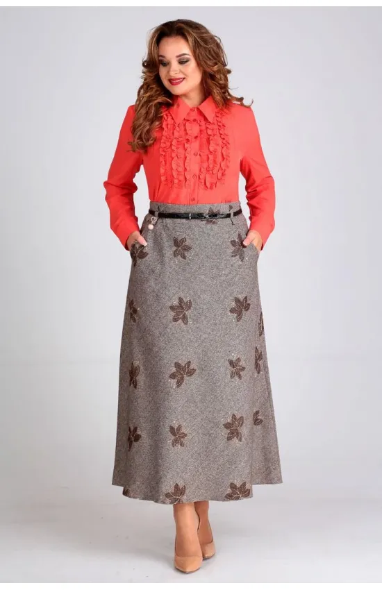 Юбка Таир-Гранд 6012 кофе