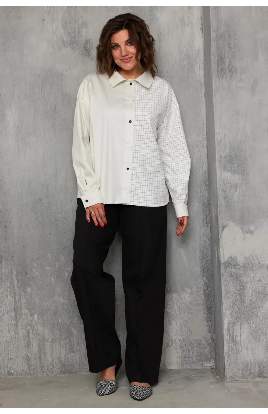 Блузка Begimoda 4143 сливочный