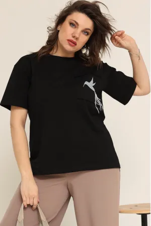 Блузка Begimoda 4024 черный