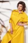 Платье Anastasia Mak 1330 жёлтый Платье Anastasia Mak 1330 жёлтый