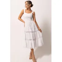 Платье Golden Valley 4987-1 белый Платье Golden Valley 4987-1 белый