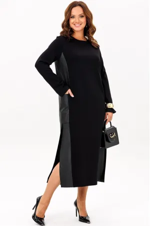 Платье Лиона-Стиль 961 черный Платье Лиона-Стиль 961 черный