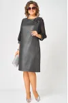 Платье Eva Grant 7310D графит Платье Eva Grant 7310D графит