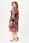 Платье Орхидея Люкс 1672 Цветочный принт