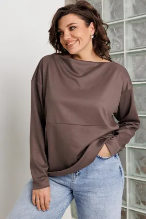 Кофта Begimoda 4158 фиолетовый кварц