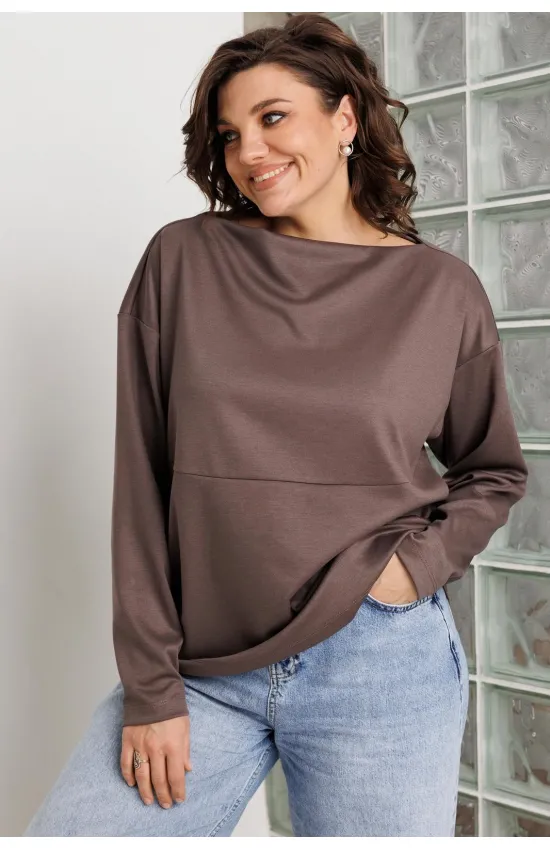 Кофта Begimoda 4158 фиолетовый кварц