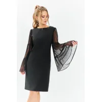 Платье Euromoda 675 черный