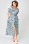Платье Angelina & Company 1221 сине-зеленый