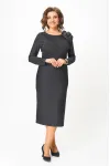 Платье Кокетка И К 1523 серый Платье Кокетка И К 1523 серый
