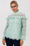 Блузка Anelli 1689 бирюзовый