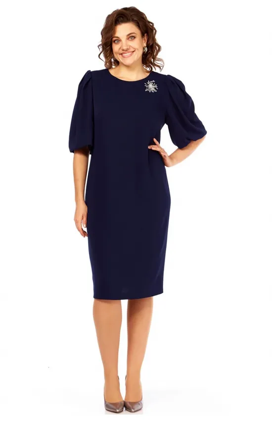 Платье Милора-Стиль 1421 синий