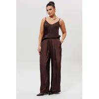 Брюки Mislana 1283 шоколад