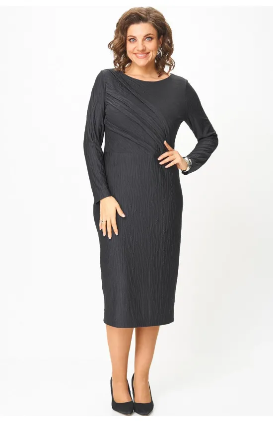 Платье Кокетка И К 1523 серый