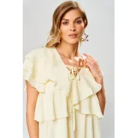 Платье Laikony L-033 ваниль Платье Laikony L-033 ваниль