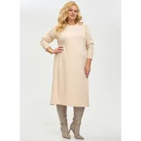 Платье Your Size 2262/170 Бежевый