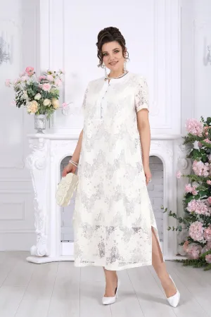 Платье Ninele 6118 Молочный