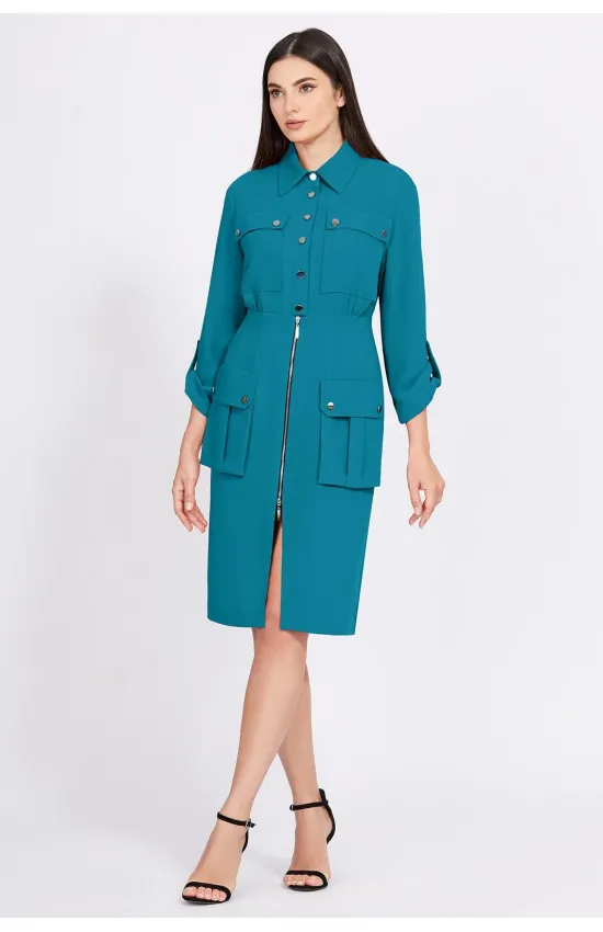 Платье Bazalini 4961 бирюза