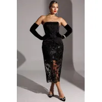 Юбка Мода-Юрс 25-2946 черный Юбка Мода-Юрс 25-2946 черный